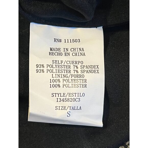 AS U WISH Tube Top Dress Sequin Cocktail Embellished Strapless Black Gray Size S - Picture 9 of 10